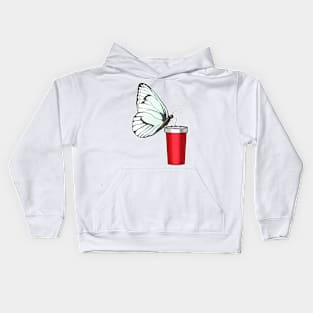 Butterfly Drinking mug Kids Hoodie